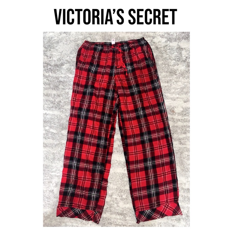 VICTORIA’S SECRET Red Plaid Pajama Pants